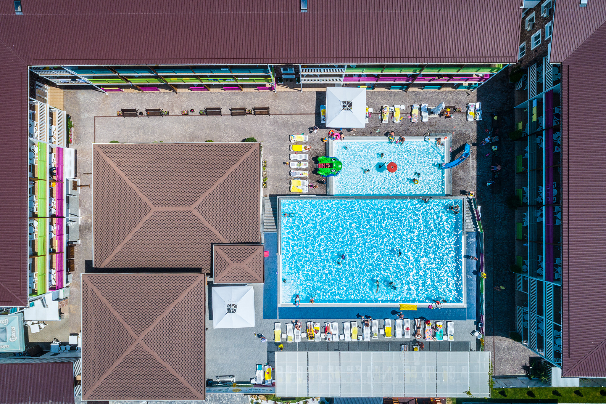 Отдых в отеле с бассейном в Анапе (Джемете) - цены 2024
